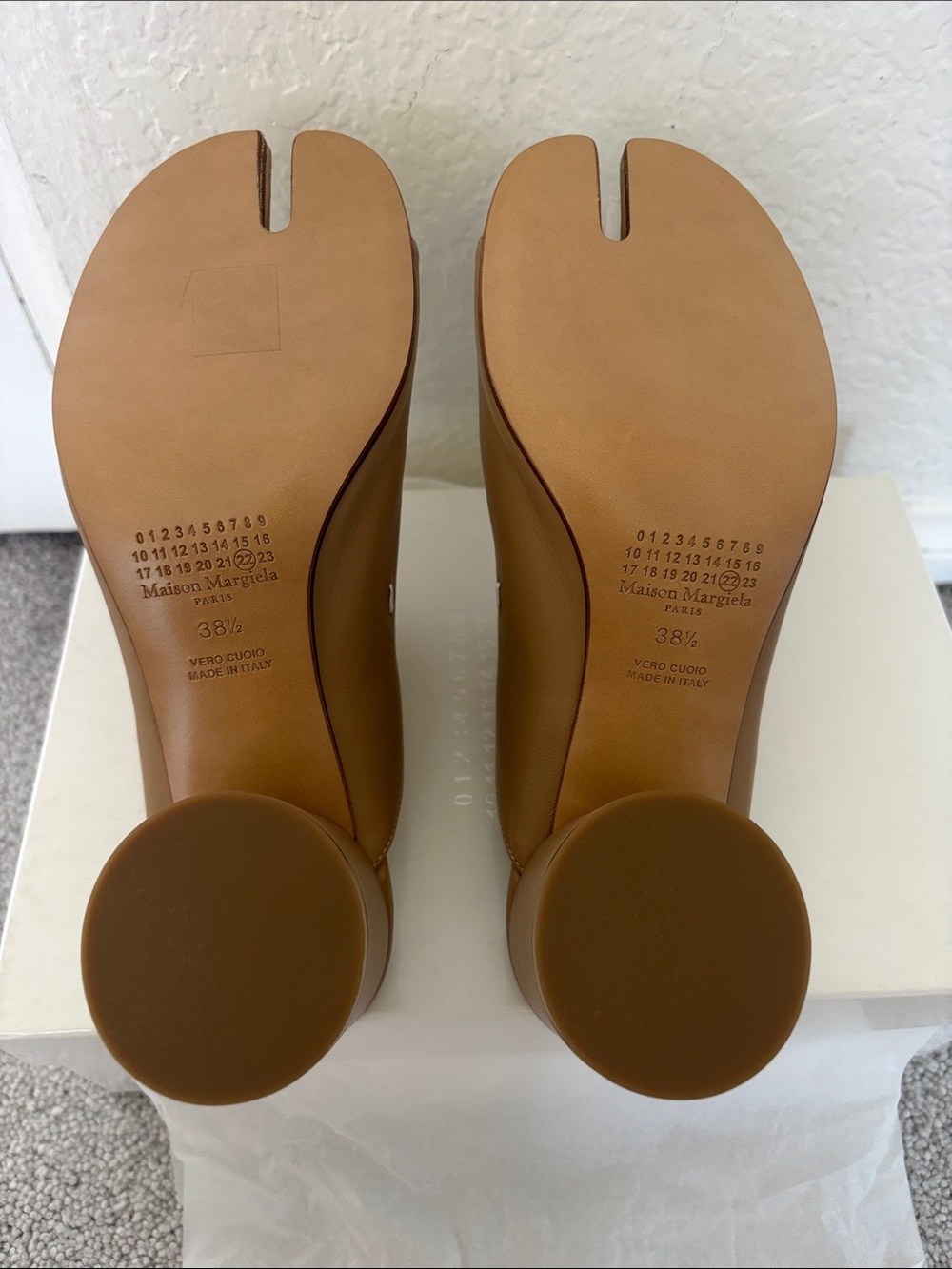 Maison margiela nude Tabi mules - Picture 5 of 6